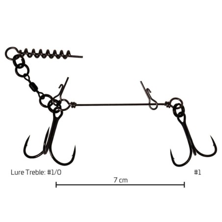 Zeck Predator Softbait System + Shallow Screw