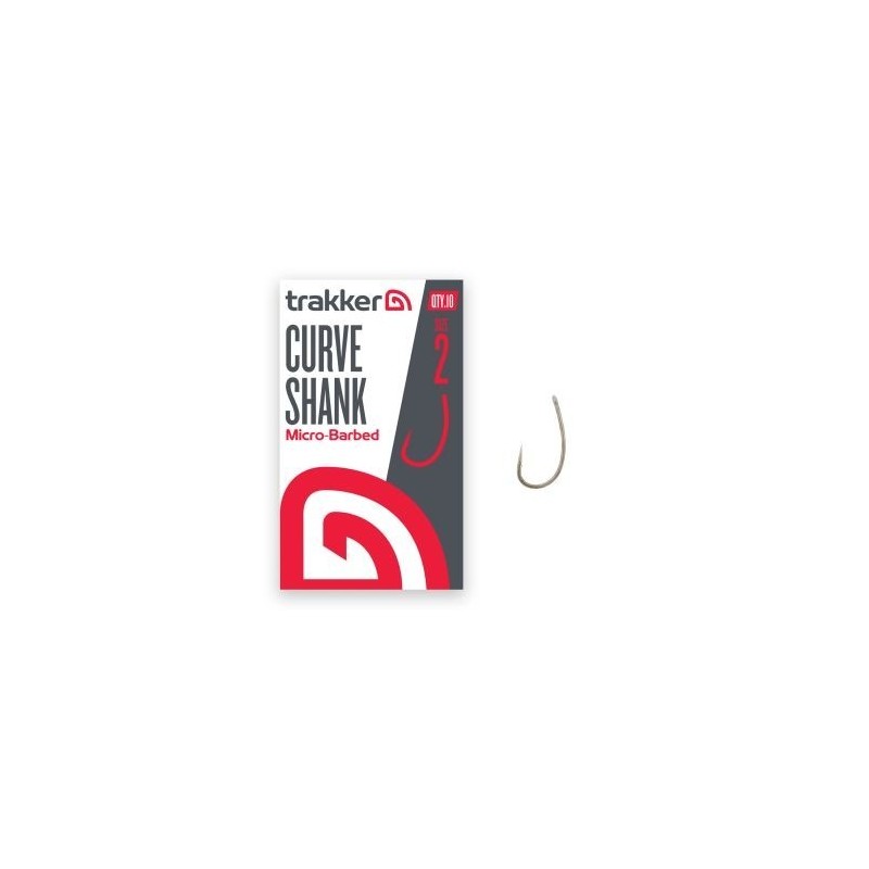 Trakker Curve Shank Hooks Micro Barbed