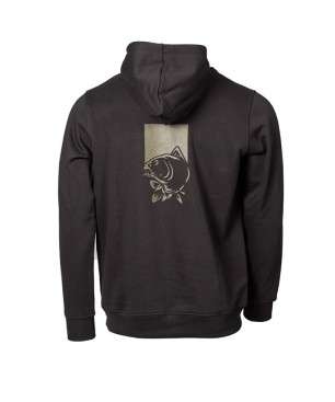 Nash Make It Happen Hoody Fish Logo Black