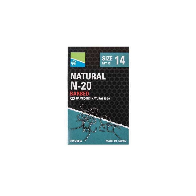 Preston Natural N-20 Hooks