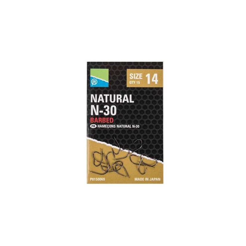 Preston Natural N-30 Hooks