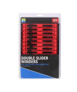 Double Slider Winders 18cm Red