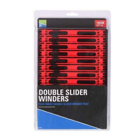 Double Slider Winders 18cm Red