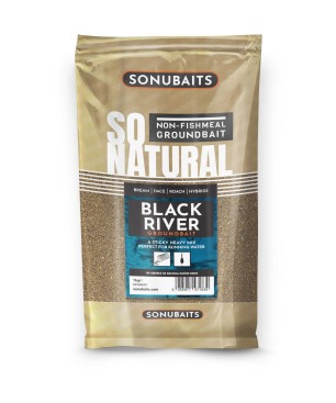 Sonubaits SO Natural Black River Groundbait