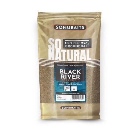 Sonubaits SO Natural Black River Groundbait