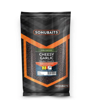 Sonubaits Halibut Pellets Cheesy Garlic 900g