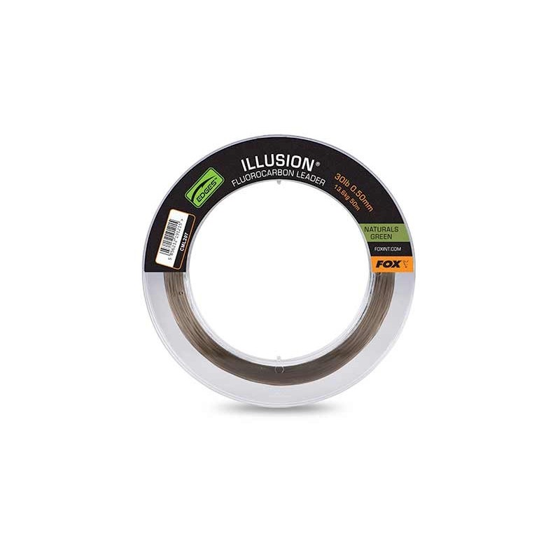 Fox Illusion Fluorocarbon Leaders Naturals Green