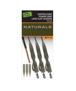 Fox EDGES™ Naturals Copper Core Lead Clip Leaders