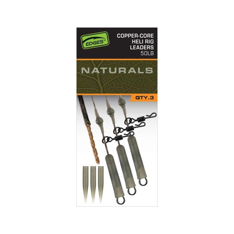 Fox EDGES™ Naturals Copper Core Heli Leaders