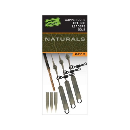 Fox EDGES™ Naturals Copper Core Heli Leaders