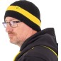 Black Cat Beanie Hat Black/Yellow