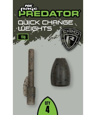 Fox Rage Predator Camo Quick Change Weights