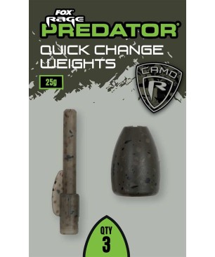 Fox Rage Predator Camo Quick Change Weights