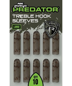 Fox Rage Predator Camo Treble Hook Sleeves