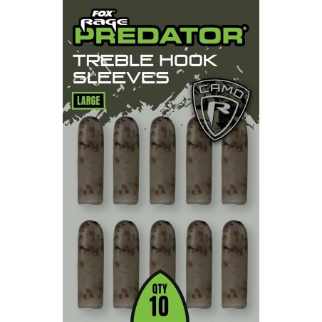 Fox Rage Predator Camo Treble Hook Sleeves