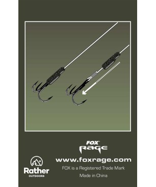 Fox Rage Predator Camo Treble Hook Sleeves