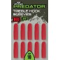 Fox Rage Predator Red Treble Hook Sleeves