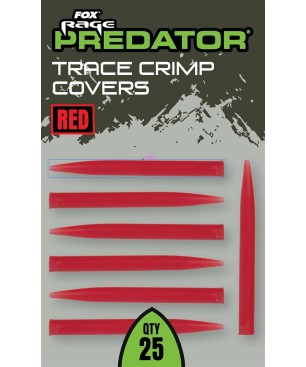 Fox Rage Predator Red Trace Crimp Covers