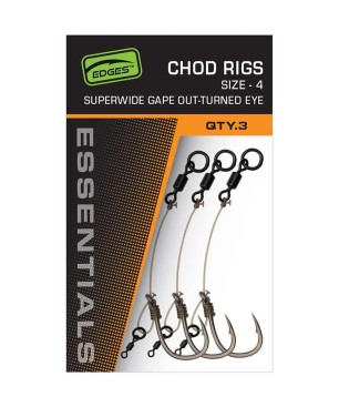 Fox EDGES™ Super Wide Gape Chod Rigs