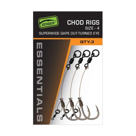 Fox EDGES™ Super Wide Gape Chod Rigs