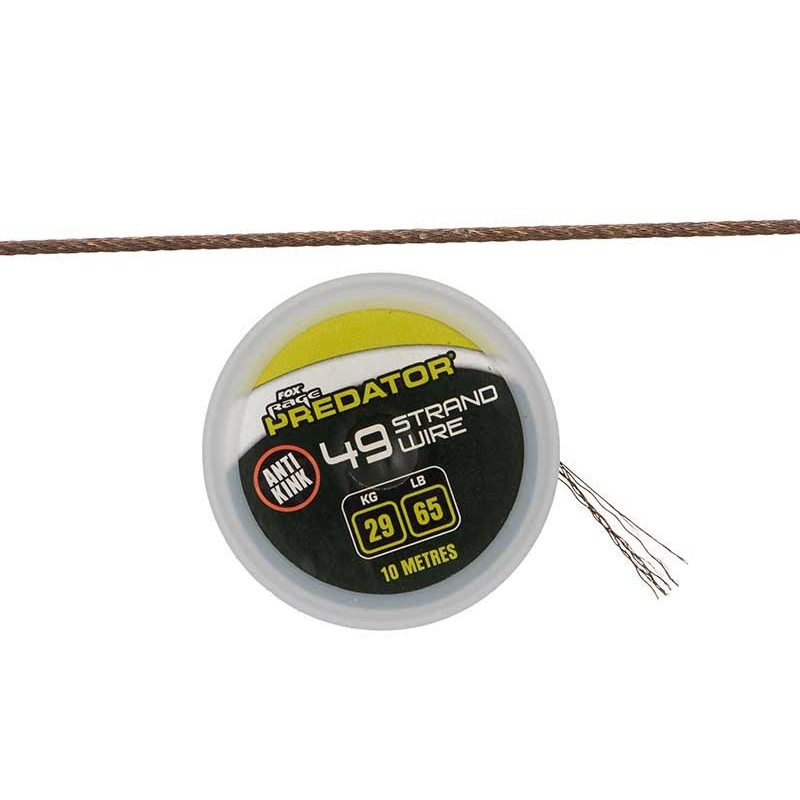 Fox Rage Predator 49-Strand Coated Steel Wire