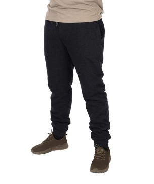 Fox Collection Sherpa Joggers - Black/Orange