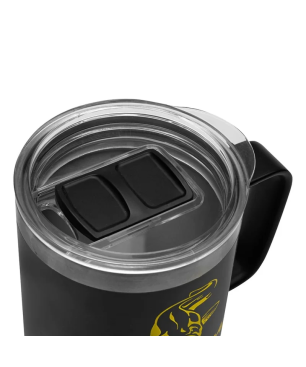 Black Cat Stainless Steel Thermal Mug