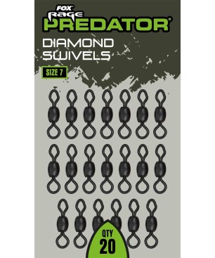 Fox Rage Predator Diamond Swivels