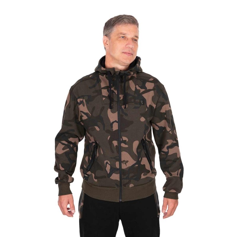 Fox Premium 310 Full Zip Hoody Camo