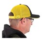 Black Cat Black and Yellow Trucker Cap