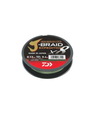 Daiwa J-Braid Expedition X8 300m Dark Green